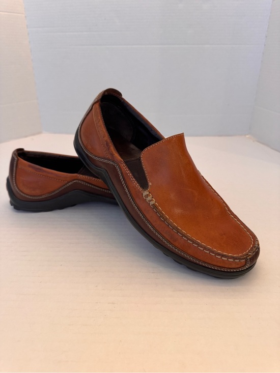Cole Haan Men\'s Tucker Venetian Chestnut Slip-On Driving Loafers Tan Size 9M main image 12